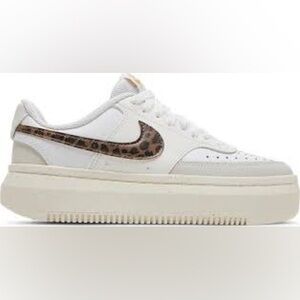 Nike Court Vision Alta Leopard sneakers